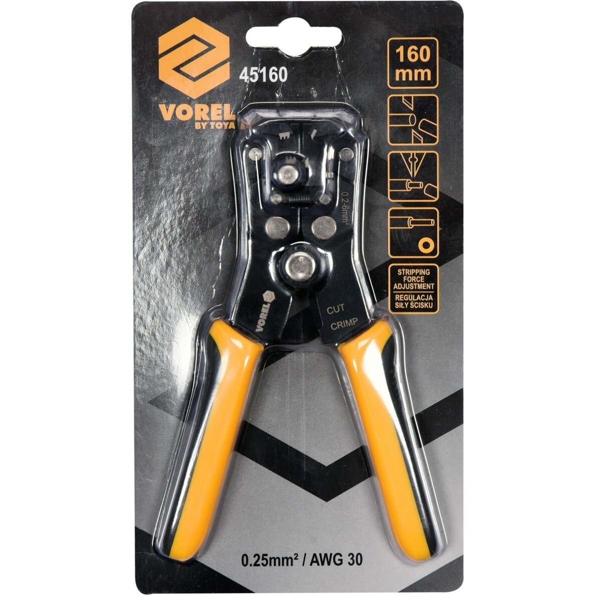Replės laidų valymui | automatinės | 0,2-6 mm² VOREL 2