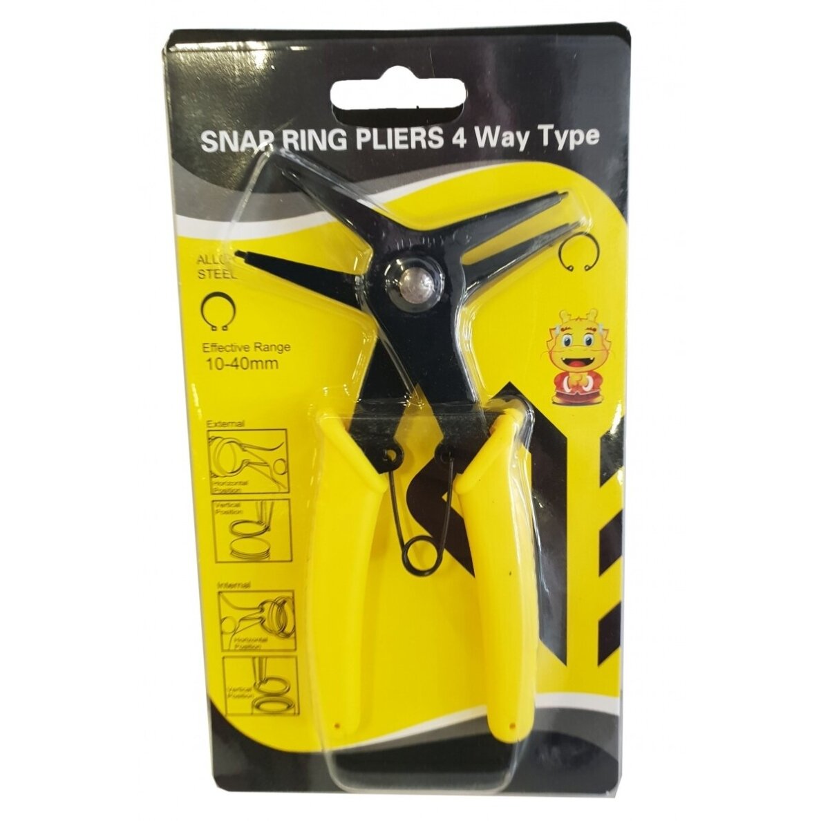 Replės žiedams | vidiniams ir išoriniams žiedams | 10-40 mm ESSEN TOOLS 6 Replės žiedams | vidiniams ir išoriniams žiedams | 10-40 mm ESSEN TOOLS 6