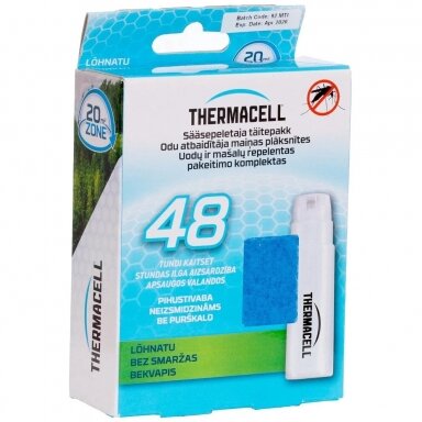 Repelento užpildymo paketas ThermaCell 48 val., Thermacell R-4&TC Repelento užpildymo paketas ThermaCell 48 val., Thermacell R-4&TC