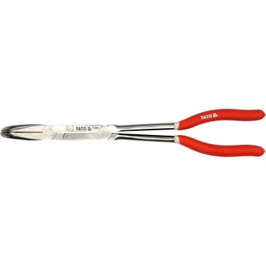 Replės ilgos lenktos | 90° | Dvigubu šarnyru | 330 mm YATO Replės ilgos lenktos | 90° | Dvigubu šarnyru | 330 mm YATO