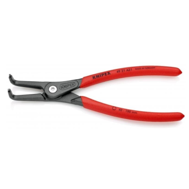 Replės išoriniams žiedams. Lenktos 210mm (Ø40-100mm) KNIPEX