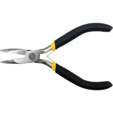 Replės precizinės lenktos 125 mm VOREL