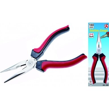 Replės ilgos tiesios 160 mm ilgio Replės ilgos tiesios 160 mm ilgio