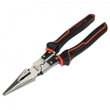 Replės tiesios daugiafunkcinės 240 mm YATO YT-20435 Replės tiesios daugiafunkcinės 240 mm YATO YT-20435