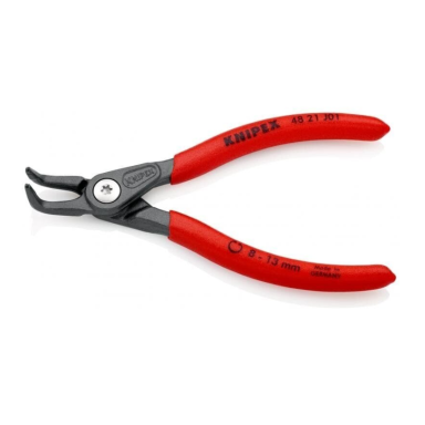 Replės vidiniams žiedams. Lenktos 130mm (Ø8-13mm) KNIPEX