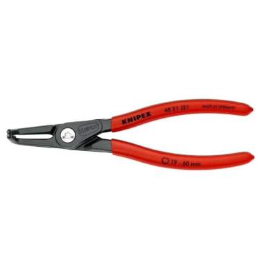 Replės vidiniams žiedams. Lenktos 165mm (Ø19-60mm) KNIPEX
