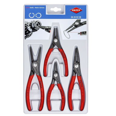 Replių fiksavimo žiedams rinkinys 4vnt. KNIPEX