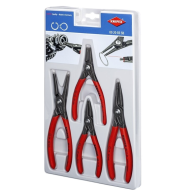 Replių fiksavimo žiedams rinkinys 4vnt. KNIPEX