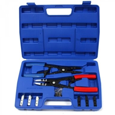 Replių rinkinys fiksuojamiems žiedams | keičiami antgaliai | 10 vnt. ESSEN TOOLS