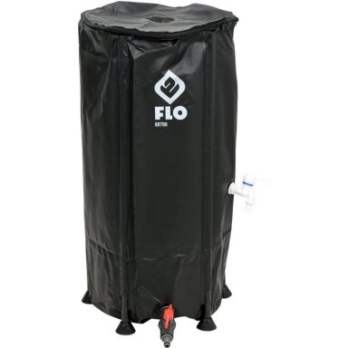 Rezervuaras lietaus vandeniui rinkti PVC 100 litrų Rezervuaras lietaus vandeniui rinkti PVC 100 litrų