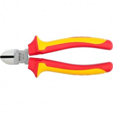 Replės aukštos įtampos laidams šoninio kirpimo 160mm, VDE 1000V 1 Replės aukštos įtampos laidams šoninio kirpimo 160mm, VDE 1000V 1