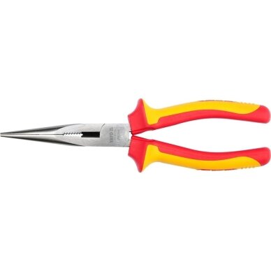 Replės aukštos įtampos laidams tiesios 200mm, VDE 1000V YATO Replės aukštos įtampos laidams tiesios 200mm, VDE 1000V YATO