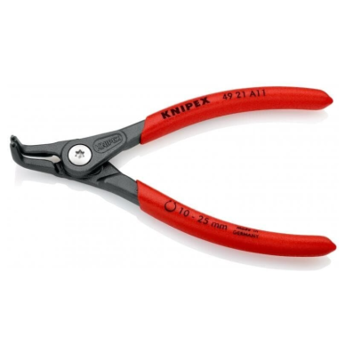 Replės išoriniams žiedams. Lenktos 130mm (Ø10-25mm) KNIPEX 2
