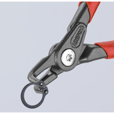 Replės išoriniams žiedams. Lenktos 130mm (Ø10-25mm) KNIPEX 4