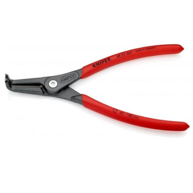 Replės išoriniams žiedams. Lenktos 210mm (Ø40-100mm) KNIPEX 2