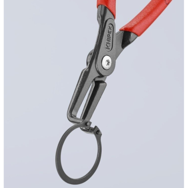 Replės išoriniams žiedams. Lenktos 210mm (Ø40-100mm) KNIPEX 4 Replės išoriniams žiedams. Lenktos 210mm (Ø40-100mm) KNIPEX 4