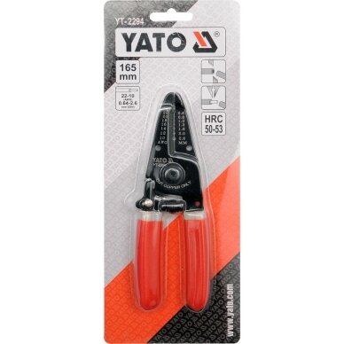 Replės laidams | 165 mm YATO 1 Replės laidams | 165 mm YATO 1