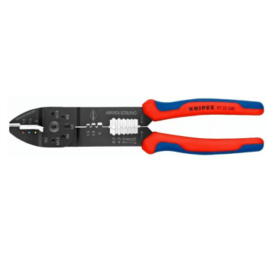 Replės laidų užspaudimui ir nuvalymui 240mm KNIPEX