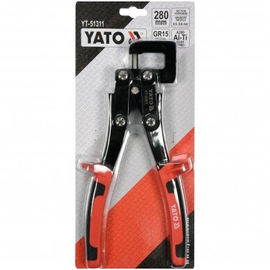 Replės profilių sujungimams / skylėms 280 mm 4 Replės profilių sujungimams / skylėms 280 mm 4