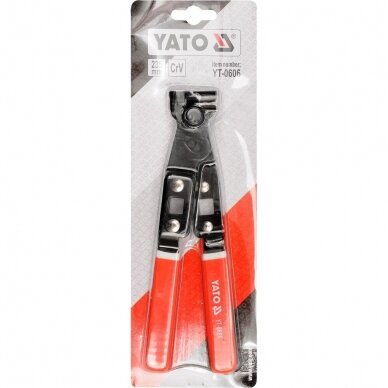 Replės pusašių gumų sąvaržoms YATO YT-0606 1