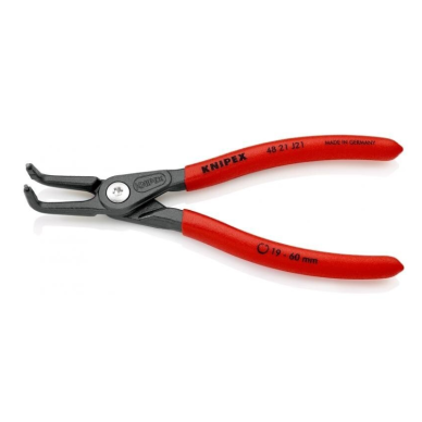 Replės vidiniams žiedams. Lenktos 165mm (Ø19-60mm) KNIPEX 1