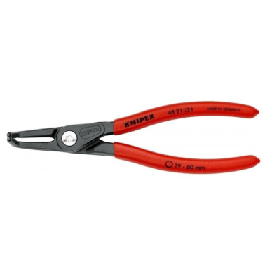 Replės vidiniams žiedams. Lenktos 165mm (Ø19-60mm) KNIPEX Replės vidiniams žiedams. Lenktos 165mm (Ø19-60mm) KNIPEX