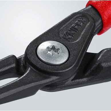 Replės vidiniams žiedams. Lenktos 210mm (Ø40-100mm) KNIPEX 5 Replės vidiniams žiedams. Lenktos 210mm (Ø40-100mm) KNIPEX 5