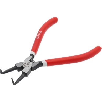 Replės žiedams spaudžiamos lenktos 180 mm YATO Replės žiedams spaudžiamos lenktos 180 mm YATO