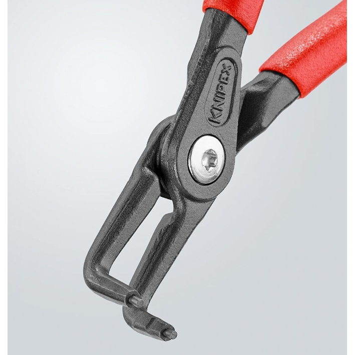 Replės vidiniams žiedams. Lenktos 210mm (Ø40-100mm) KNIPEX 3 Replės vidiniams žiedams. Lenktos 210mm (Ø40-100mm) KNIPEX 3