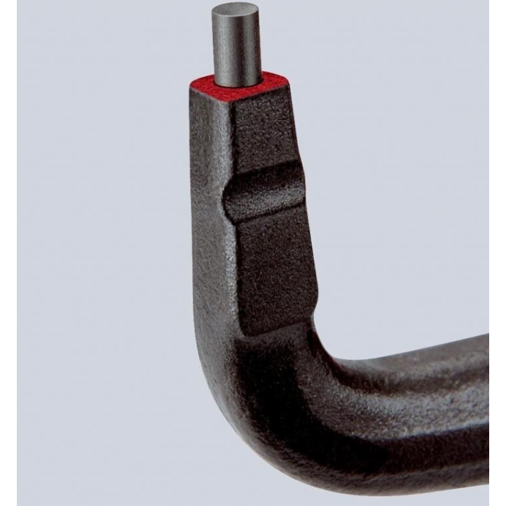 Replės išoriniams žiedams. Lenktos 165mm (Ø19-60mm) KNIPEX 4 Replės išoriniams žiedams. Lenktos 165mm (Ø19-60mm) KNIPEX 4