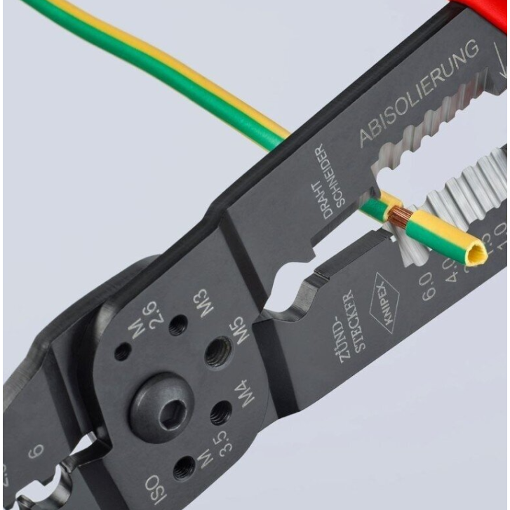 Replės laidų užspaudimui ir nuvalymui 230mm KNIPEX 4