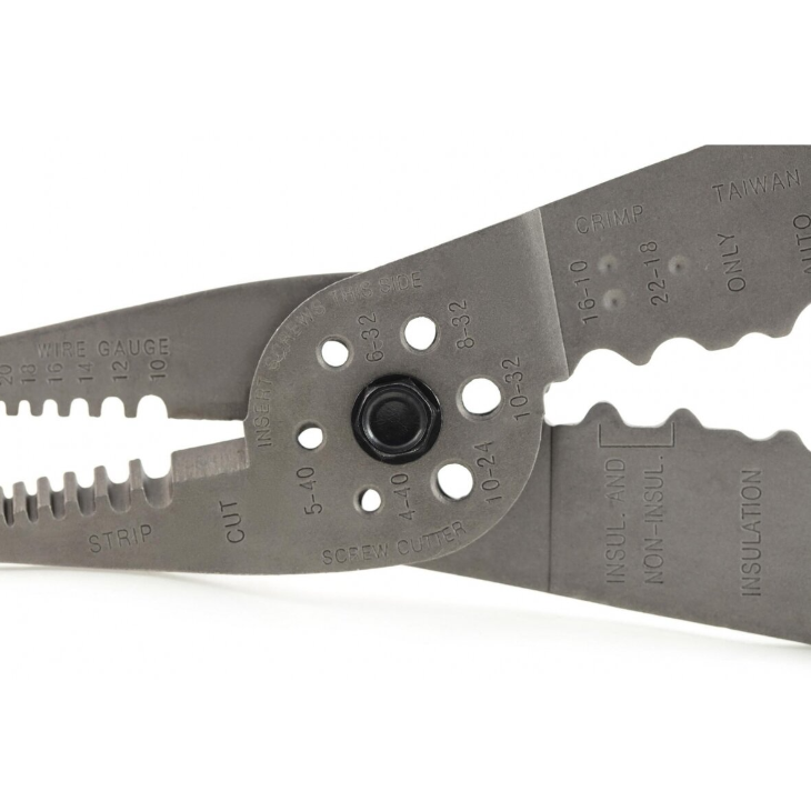 Replės laidų užspaudimui ir nuvalymui 200mm SATA 4 Replės laidų užspaudimui ir nuvalymui 200mm SATA 4