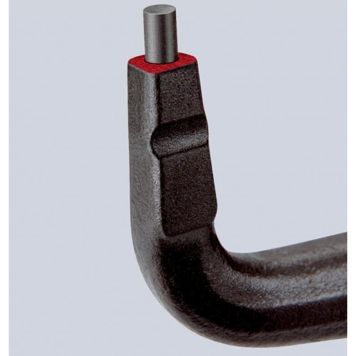 Replės vidiniams žiedams. Lenktos 210mm (Ø40-100mm) KNIPEX 4 Replės vidiniams žiedams. Lenktos 210mm (Ø40-100mm) KNIPEX 4