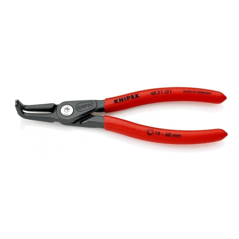 Replės vidiniams žiedams. Lenktos 165mm (Ø19-60mm) KNIPEX 2
