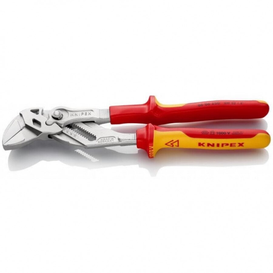 Replės veržliaraktis 250mm, VDE, Knipex Replės veržliaraktis 250mm, VDE, Knipex