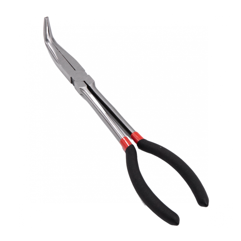 Replės ilgos 275mm, lenktos 90° Replės ilgos 275mm, lenktos 90°