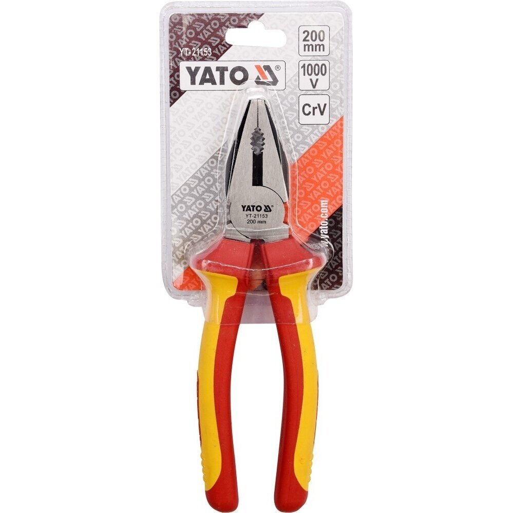 Replės aukštos įtampos laidams universalios 200 mm  VDE 1000V YT-21153 YATO 2