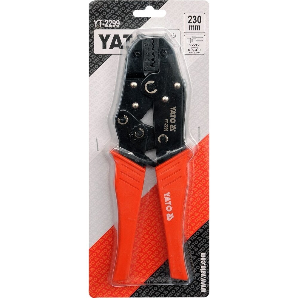 Replės jungčių užspaudimui | 0,5 - 4,0 mm² YATO 1