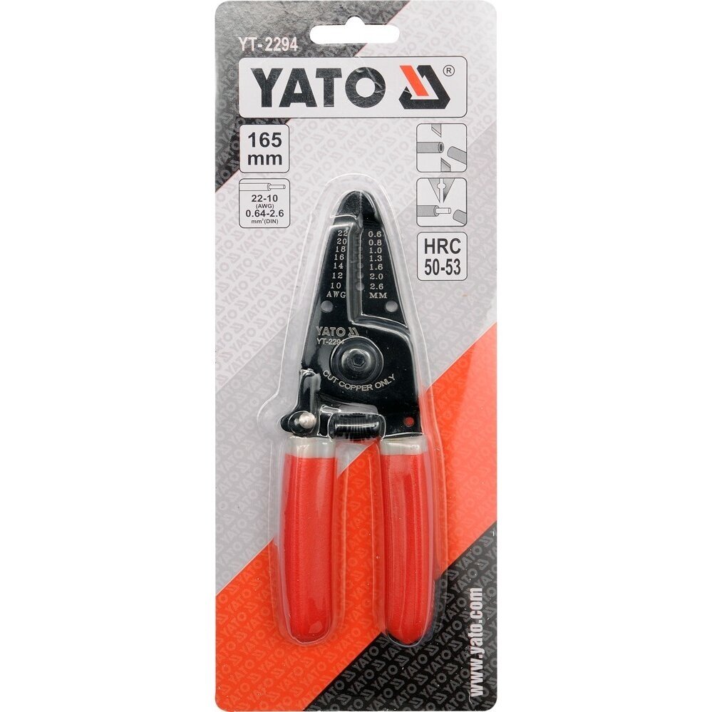 Replės laidams | 165 mm YATO 1 Replės laidams | 165 mm YATO 1