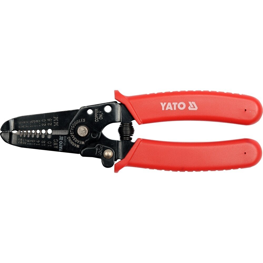 Replės laidams | 20-10 AWG | 160 mm YATO