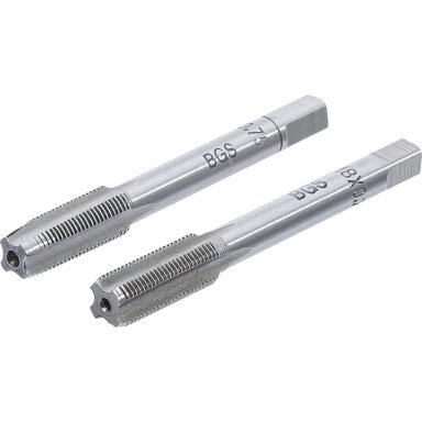 riegikliai | pirmas ir galutinis sriegimas | M8 x 0.75 | 2 vnt riegikliai | pirmas ir galutinis sriegimas | M8 x 0.75 | 2 vnt