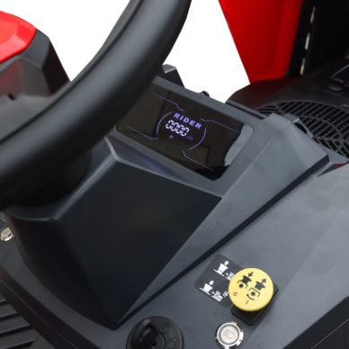 RIDER R108-SH vejos traktoriukas su šoniniu išmetimu 12.5kW 4