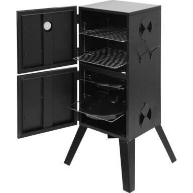 Grilis / rūkykla - 54 x 51 x 100 cm plieninė Grilis / rūkykla - 54 x 51 x 100 cm plieninė