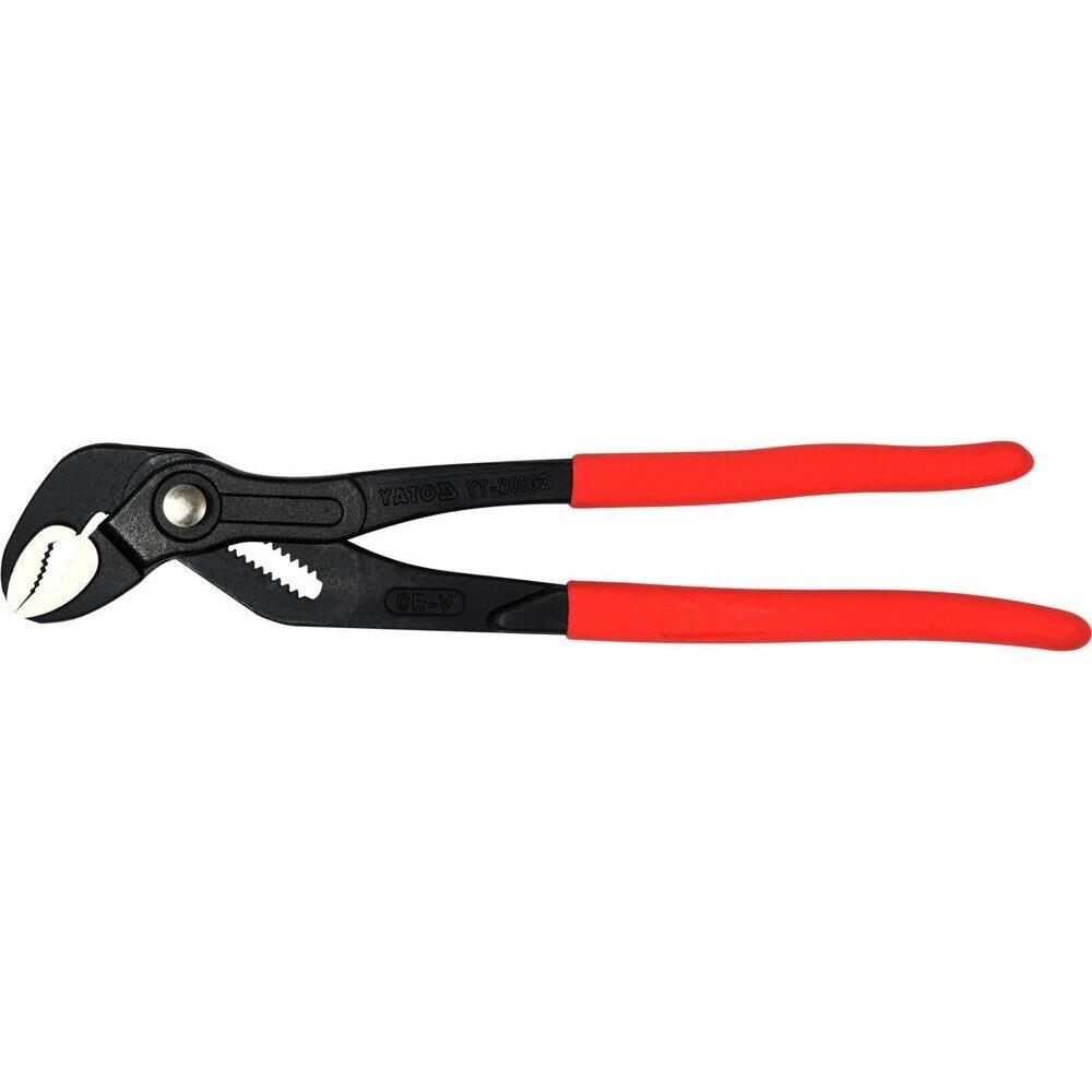Santechninės replės fiksuojamos mygtuku 300 mm YATO 4 Santechninės replės fiksuojamos mygtuku 300 mm YATO 4