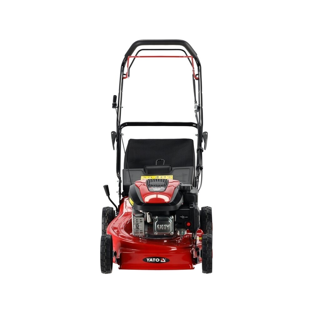 Savaeigė benzininė vejapjovė su 60 l krepšiu | Loncin 2,4 kW | 46 cm YATO 4