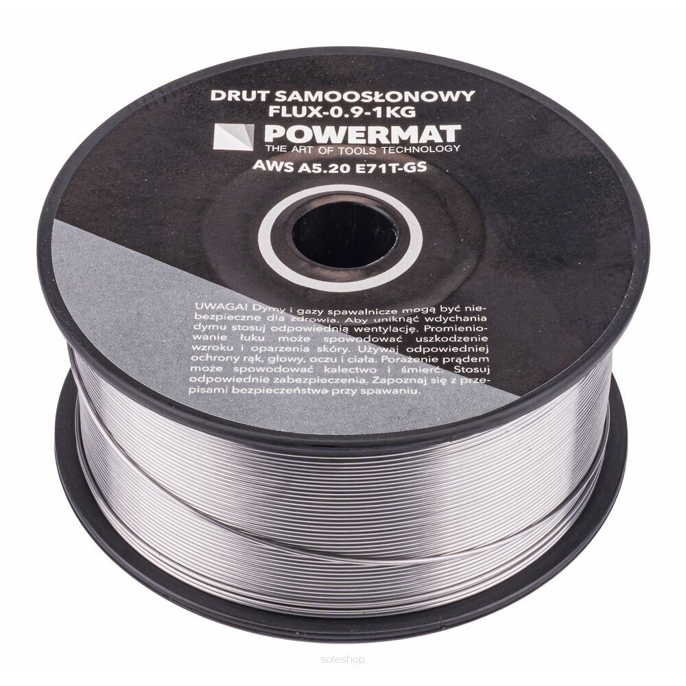 Savisaugė viela FLUX 0.9mm, 1.0Kg Powermat PM0912 4 Savisaugė viela FLUX 0.9mm, 1.0Kg Powermat PM0912 4