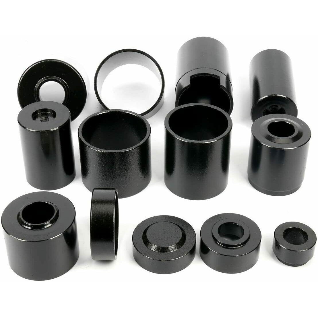 Sailenblokų, įvorių ir guolių presavimo indėklų rinkinys 14vnt. Essen Tools 1 Sailenblokų, įvorių ir guolių presavimo indėklų rinkinys 14vnt. Essen Tools 1