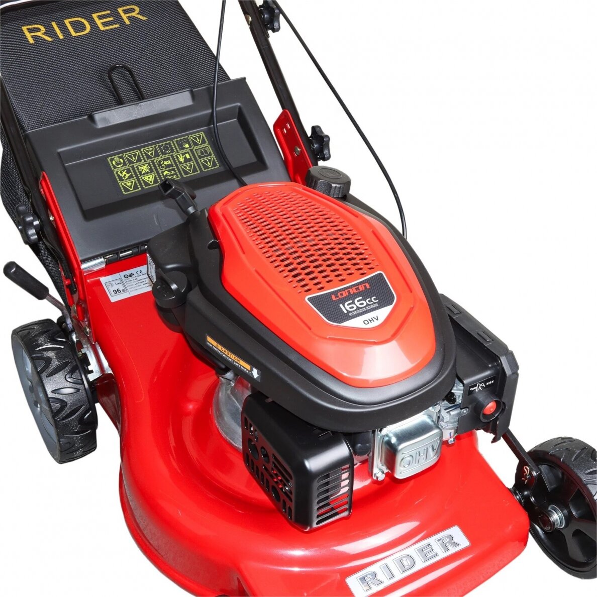 Savaeigė benzininė žoliapjovė RIDER 460mm 2.9kW Loncin 1 Savaeigė benzininė žoliapjovė RIDER 460mm 2.9kW Loncin 1
