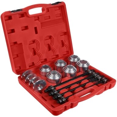 Sailentblokų presavimo rinkinys Kraft&Dele KD12502 – 28 elementai (34–82 mm)
