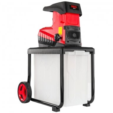 Šakų smulkintuvas 3000W, 45mm, RED TECHNIC